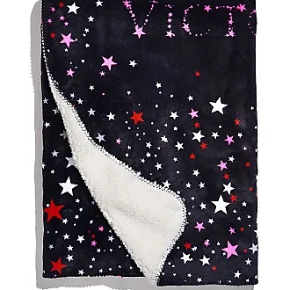 Victoria's Secret Bedding New Victorias Secret Star Sherpa Blanket
